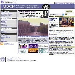 UWIN Official homepage .